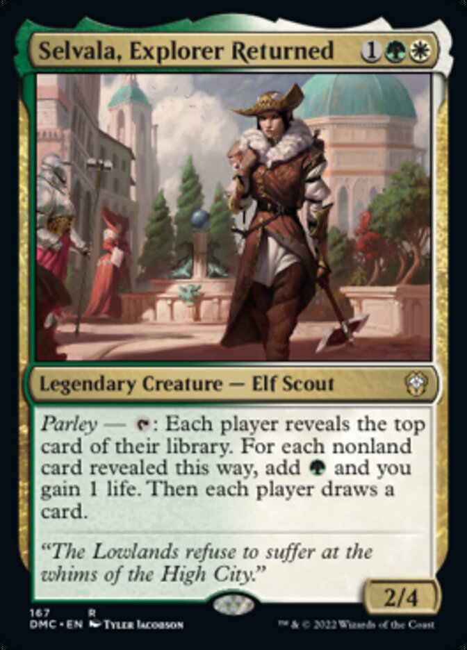 Selvala, Explorer Returned [Dominaria United Commander] | GnG Games