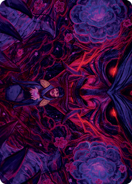 Reckoner Shakedown Art Card [Kamigawa: Neon Dynasty Art Series] | GnG Games