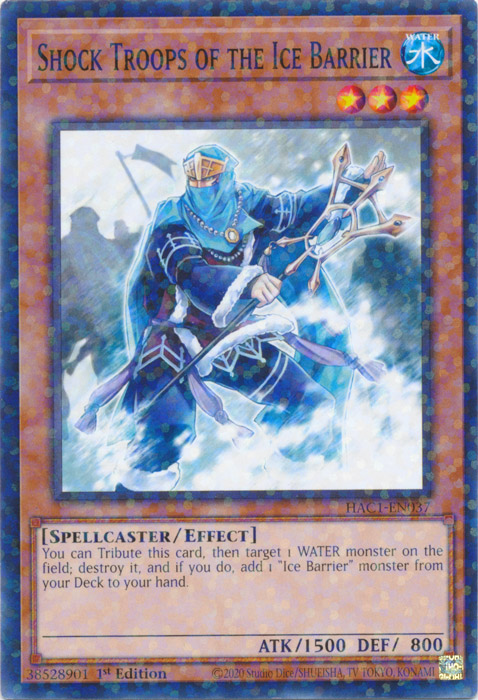 Shock Troops of the Ice Barrier (Duel Terminal) [HAC1-EN037] Common | GnG Games