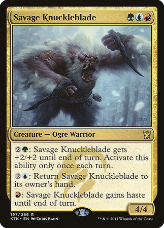 Savage Knuckleblade [Khans of Tarkir] | GnG Games