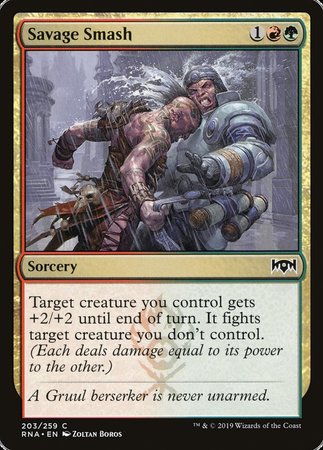 Savage Smash [Ravnica Allegiance] | GnG Games