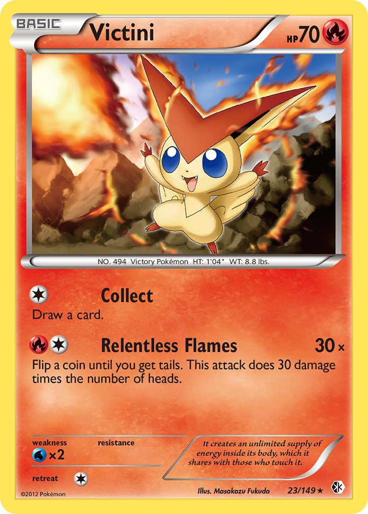 Victini (23/149) [Black & White: Boundaries Crossed] | GnG Games