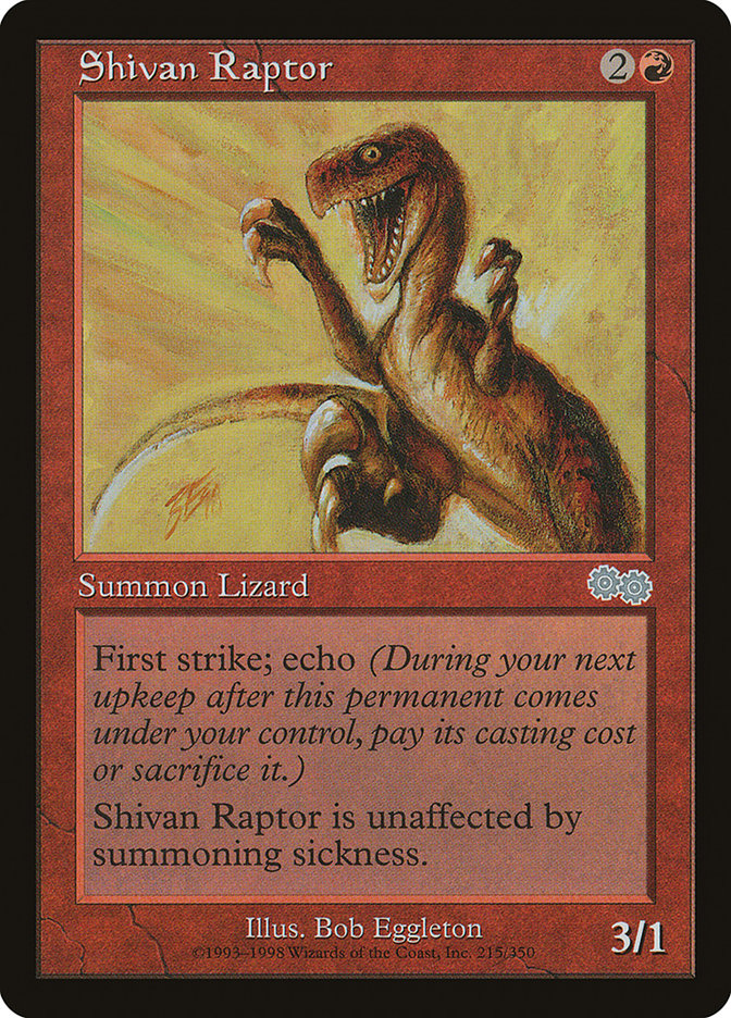 Shivan Raptor [Urza's Saga] | GnG Games