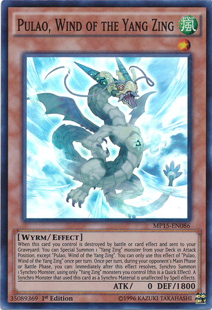 Pulao, Wind of the Yang Zing [MP15-EN086] Super Rare | GnG Games