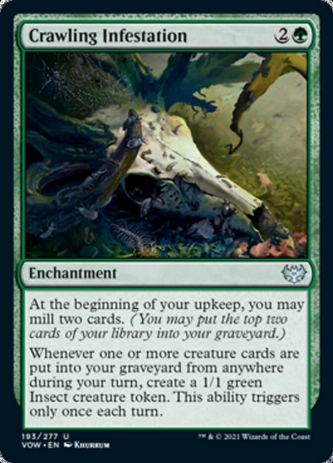Crawling Infestation [Innistrad: Crimson Vow] | GnG Games