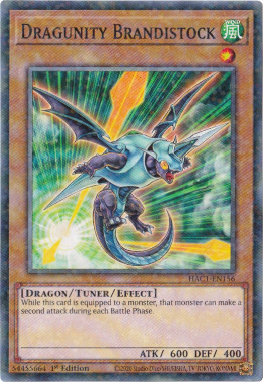 Dragunity Brandistock (Duel Terminal) [HAC1-EN156] Common | GnG Games