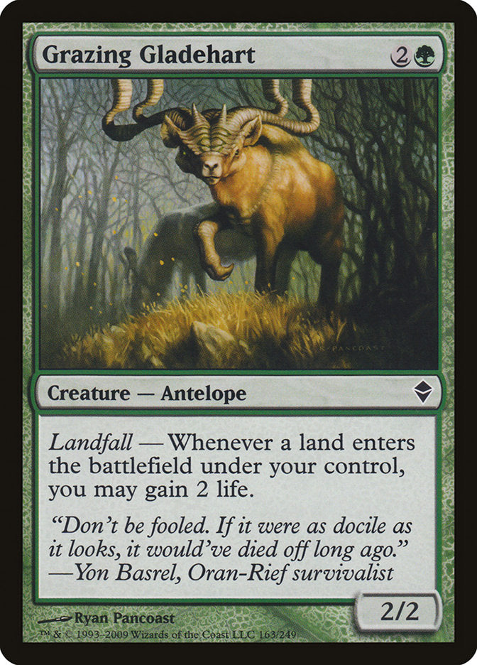 Grazing Gladehart [Zendikar] | GnG Games