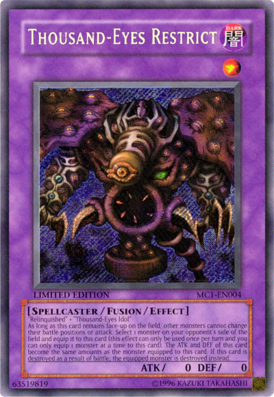 Thousand-Eyes Restrict [MC1-EN004] Secret Rare | GnG Games