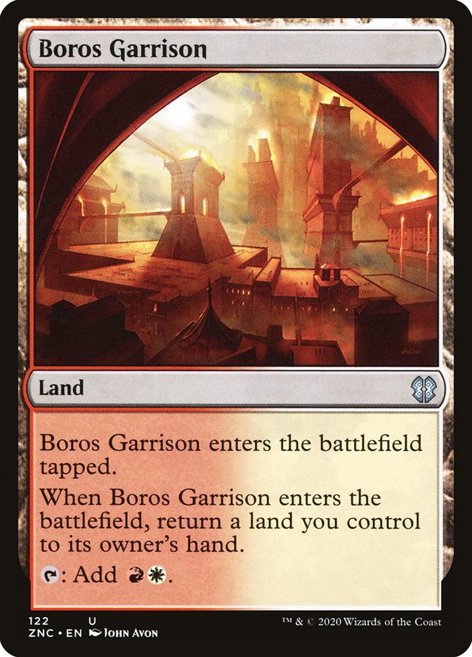 Boros Garrison [Zendikar Rising Commander] | GnG Games