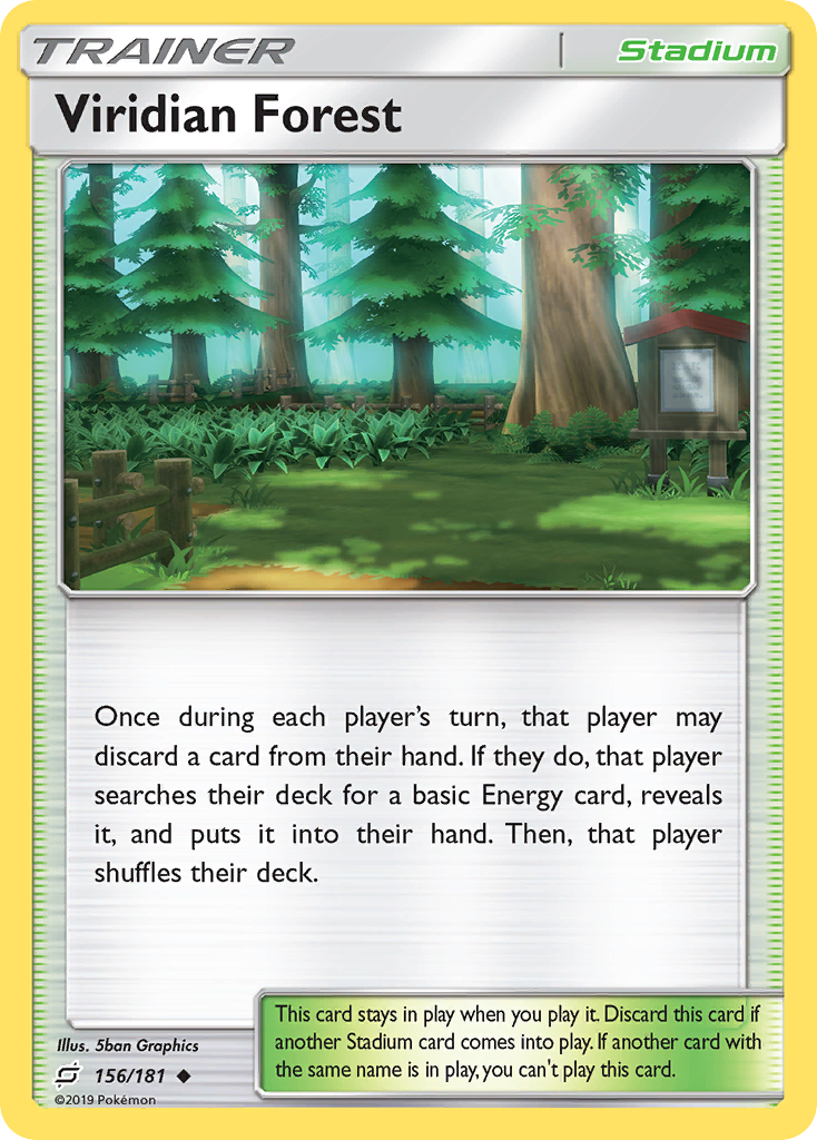 Viridian Forest (156/181) [Sun & Moon: Team Up] | GnG Games