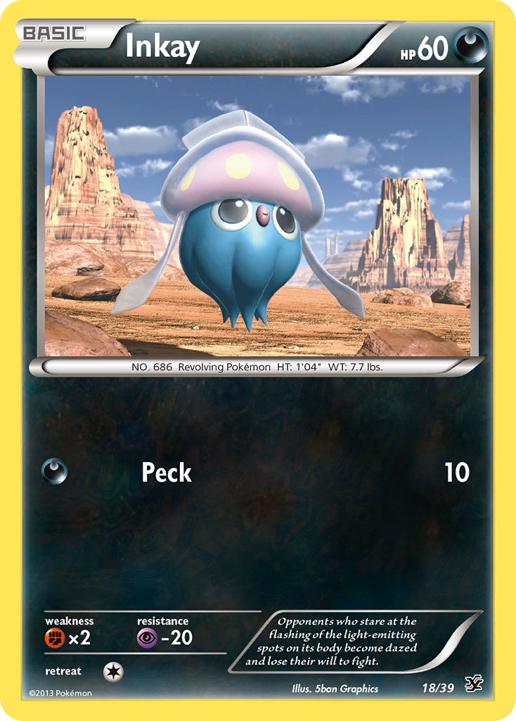 Inkay (18/39) [XY: Kalos Starter Set] | GnG Games