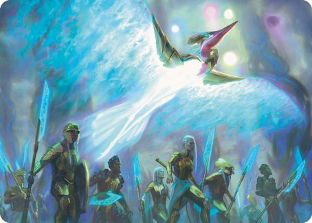 Otharri, Suns' Glory Art Card [Phyrexia: All Will Be One Art Series] | GnG Games