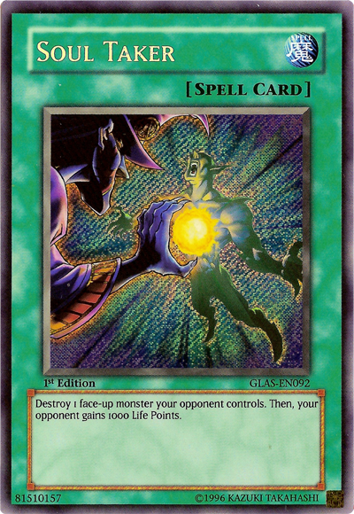 Soul Taker [GLAS-EN092] Secret Rare | GnG Games