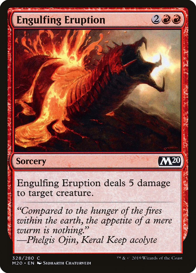 Engulfing Eruption [Core Set 2020] | GnG Games