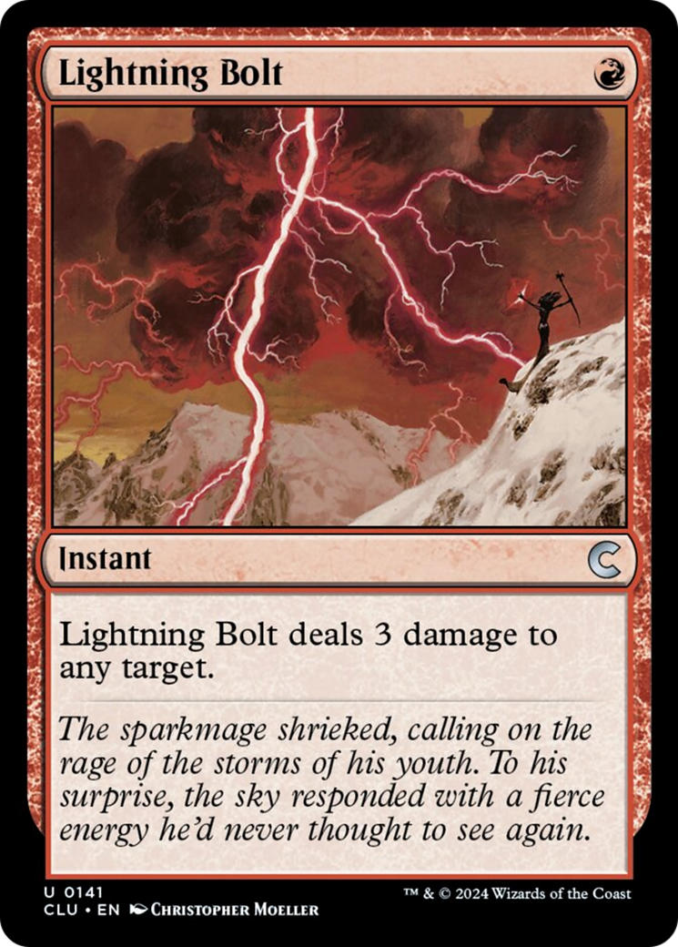 Lightning Bolt [Ravnica: Clue Edition] | GnG Games