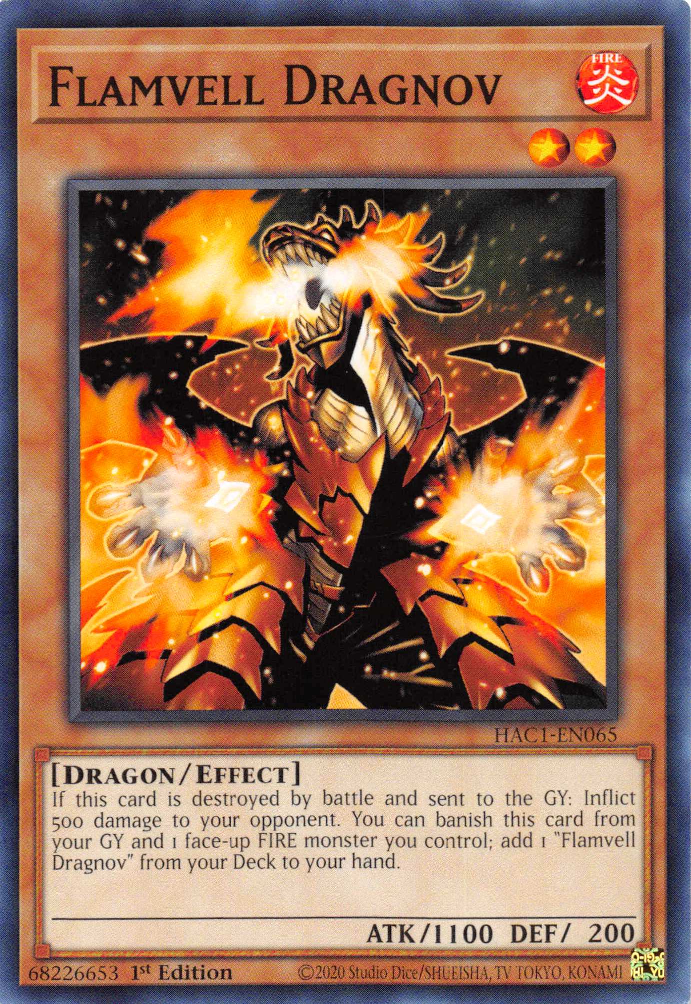 Flamvell Dragnov [HAC1-EN065] Common | GnG Games