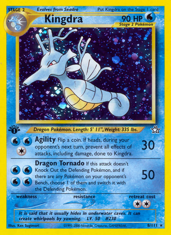 Kingdra (8/111) [Neo Genesis 1st Edition] | GnG Games