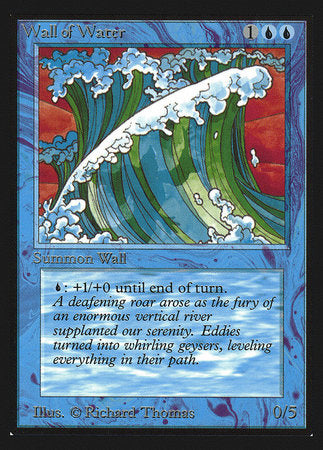 Wall of Water (IE) [Intl. Collectors’ Edition] | GnG Games