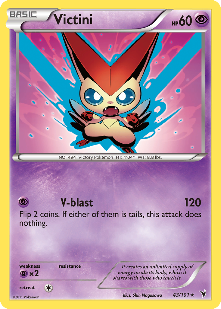 Victini (43/101) [Black & White: Noble Victories] | GnG Games