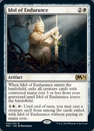 Idol of Endurance [Core Set 2021] | GnG Games