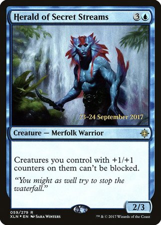 Herald of Secret Streams [Ixalan Promos] | GnG Games