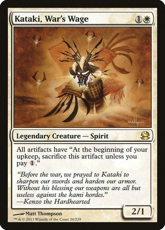 Kataki, War's Wage [Modern Masters] | GnG Games