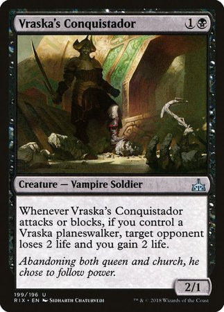 Vraska's Conquistador [Rivals of Ixalan] | GnG Games