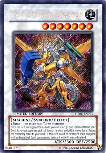 Power Tool Dragon [CT06-EN001] Secret Rare | GnG Games