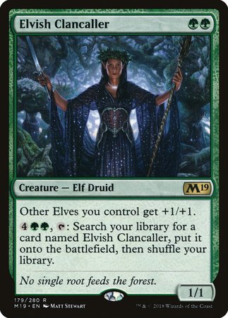 Elvish Clancaller [Core Set 2019] | GnG Games