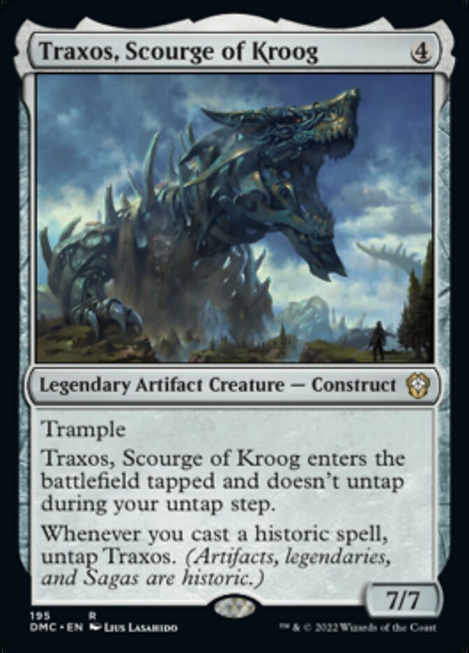 Traxos, Scourge of Kroog [Dominaria United Commander] | GnG Games