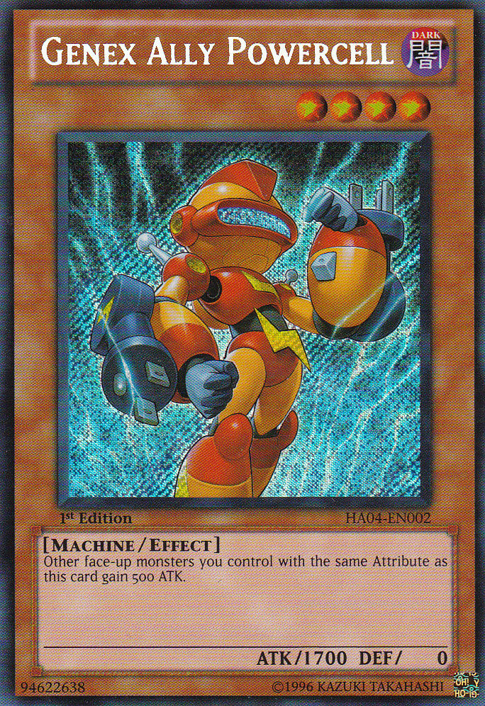 Genex Ally Powercell [HA04-EN002] Secret Rare | GnG Games