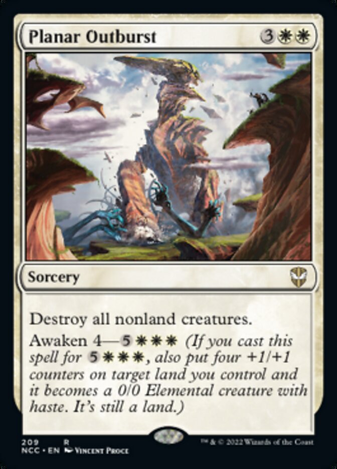 Planar Outburst [Streets of New Capenna Commander] | GnG Games