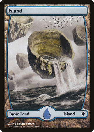 Island (237) - Full Art [Zendikar] | GnG Games