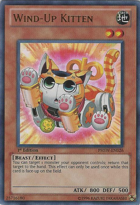 Wind-Up Kitten [PHSW-EN026] Ultra Rare | GnG Games