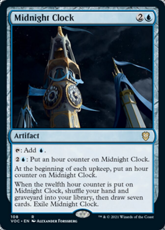 Midnight Clock [Innistrad: Crimson Vow Commander] | GnG Games