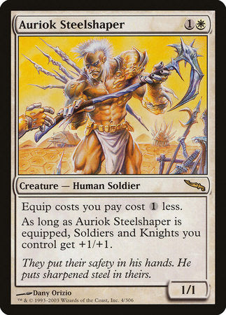 Auriok Steelshaper [Mirrodin] | GnG Games