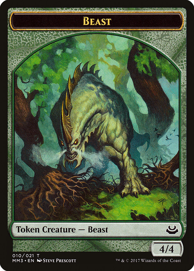 Beast (010/021) [Modern Masters 2017 Tokens] | GnG Games