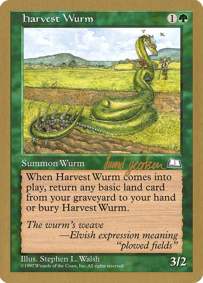 Harvest Wurm (Svend Geertsen) [World Championship Decks 1997] | GnG Games