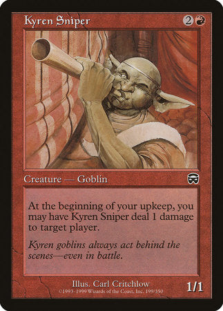 Kyren Sniper [Mercadian Masques] | GnG Games