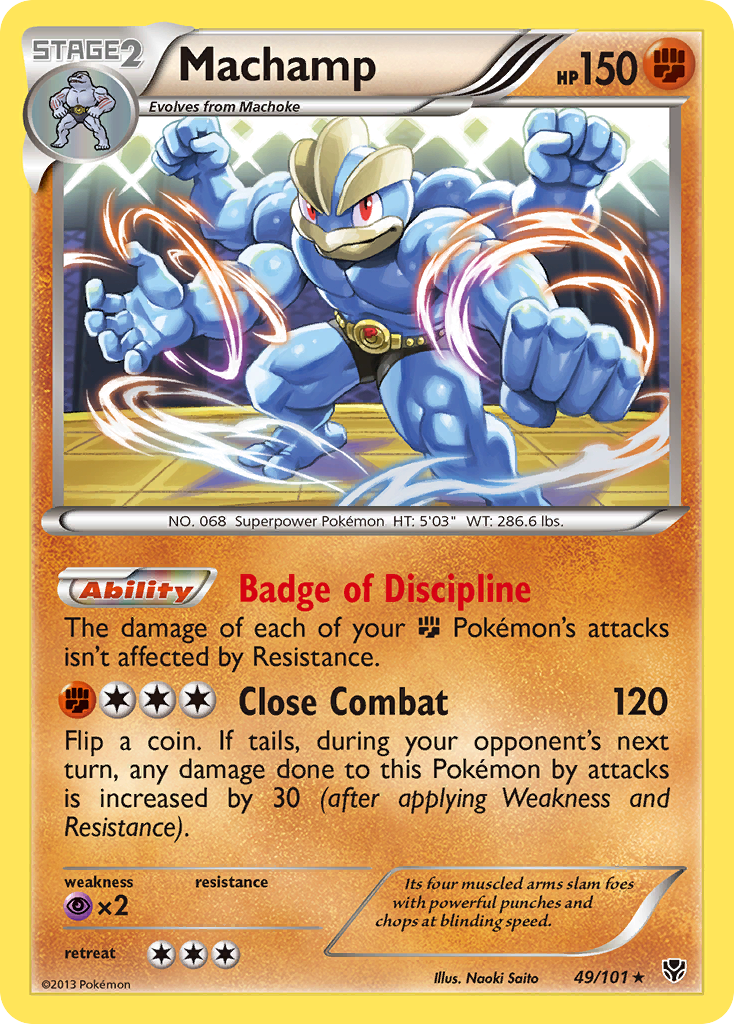 Machamp (49/101) [Black & White: Plasma Blast] | GnG Games