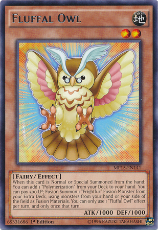 Fluffal Owl [MP15-EN141] Rare | GnG Games