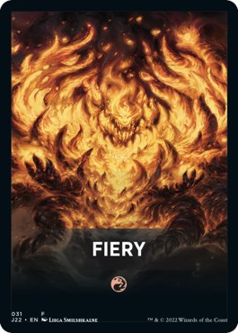 Fiery Theme Card [Jumpstart 2022 Front Cards] | GnG Games