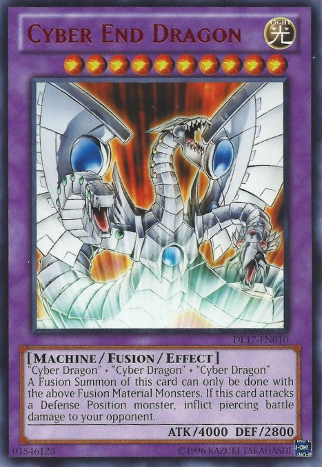 Cyber End Dragon (Red) [DL17-EN010] Rare | GnG Games