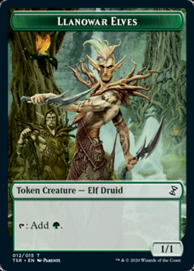 Llanowar Elves [Time Spiral Remastered Tokens] | GnG Games