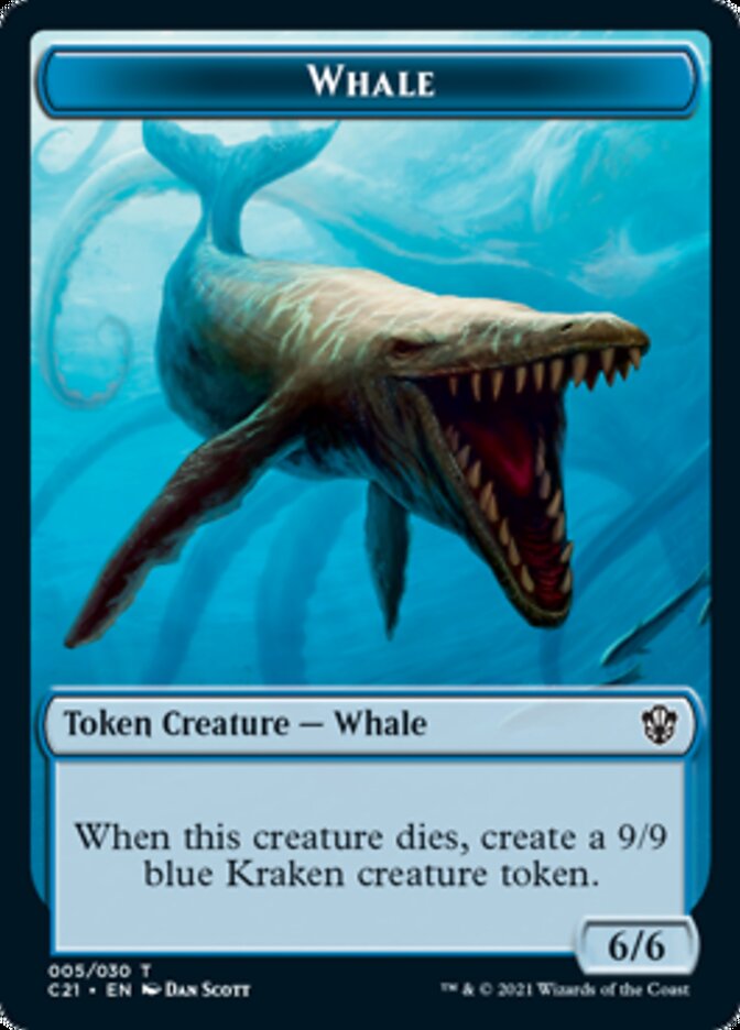 Beast (010) // Whale Token [Commander 2021 Tokens] | GnG Games