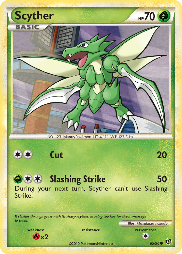 Scyther (65/90) [HeartGold & SoulSilver: Undaunted] | GnG Games