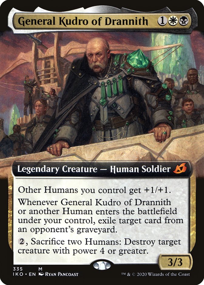 General Kudro of Drannith (Extended Art) [Ikoria: Lair of Behemoths] | GnG Games