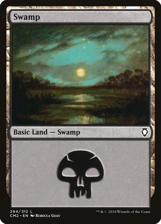 Swamp (294) [Commander Anthology Volume II] | GnG Games