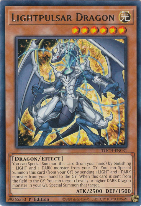 Lightpulsar Dragon [TOCH-EN031] Rare | GnG Games
