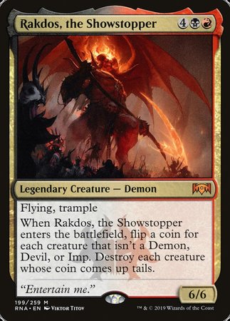 Rakdos, the Showstopper [Ravnica Allegiance] | GnG Games